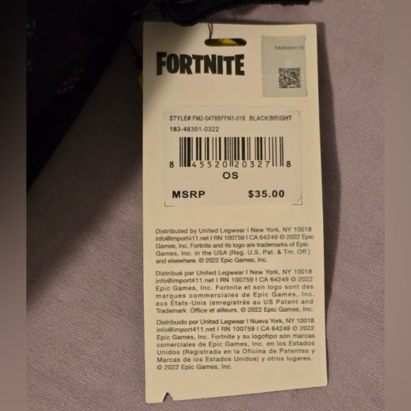 ❤️🩱💛🎒 Fortnite Black Backpack with Peace Signs - Picture 9 of 9